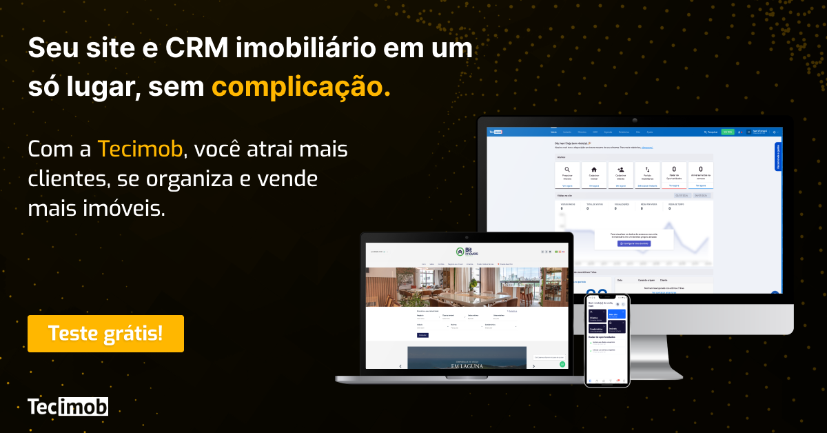site e CRM imobiliário em um só lugar